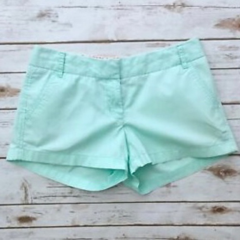 J CREW Broken-In Chino Shorts - Green